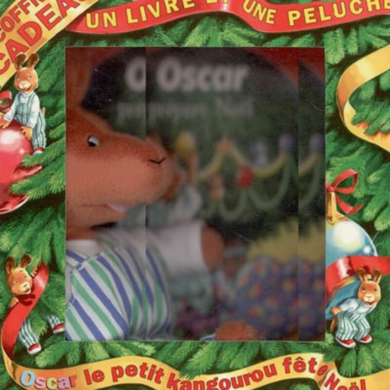 Oscar le petit kangourou fête Noël ( coffret )