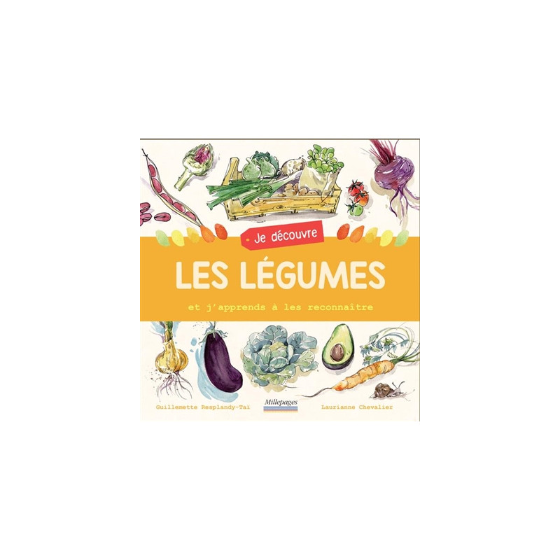 Je découvre les légumes et j'apprends à les reconnaître