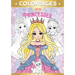 Coloriage jolies princesses 9782754230711