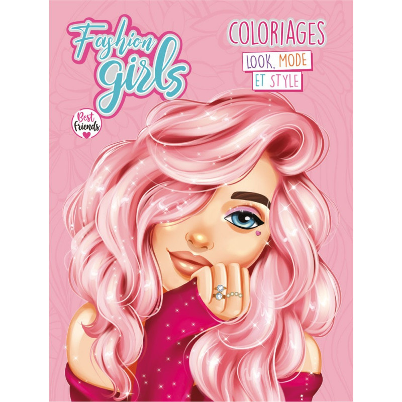 Fashion Girl Best friends - Coloriages  9782754224574