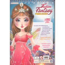 Bloc Fashion Fantasy Princesses - 9782754229579
