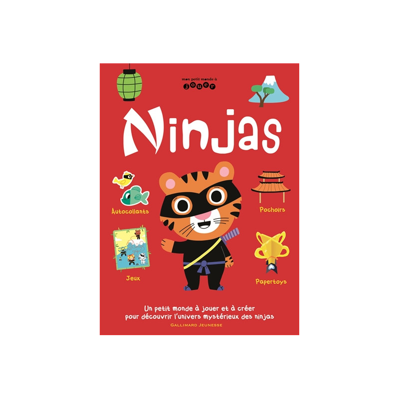 Ninjas : un petit monde à jouer et à créer pour découvrir l'univers mystérieux des ninjas