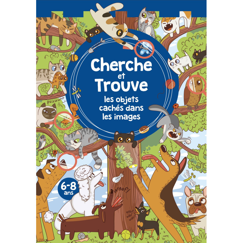 Chercher et trouver les objet cachés dans les images - 6-9 ans