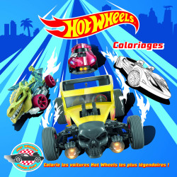 Coloriage carré - HOT WHEELS