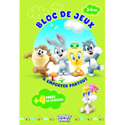 LOONEY TUNES - Bloc de jeux - 3-6 ans