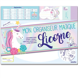 Mon organiseur magique licorne