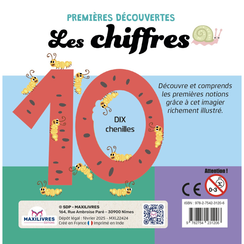 Premières Découvertes : Les chiffres - 9782754231206