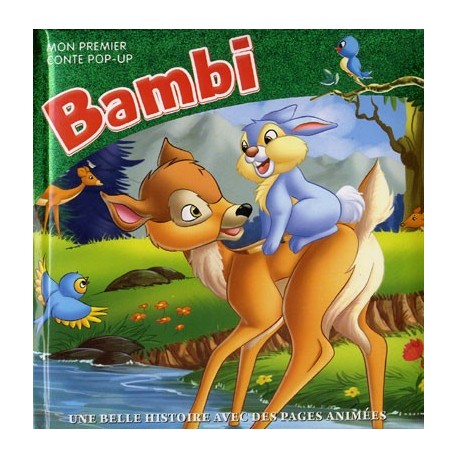 Bambi (vert). Mon premier pop-up