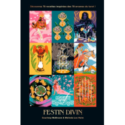 Festin divin : découvrez 78 recettes inspirées des 78 arcanes du tarot ! - 9782017229308