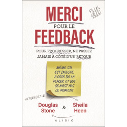 Merci pour le feedback : pour progresser, ne passez jamais à côté d'un retour - 9782379353451