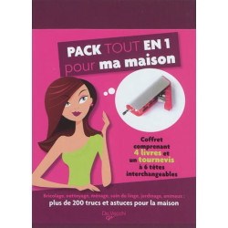 Pack tout en 1 pour ma maison : bricolage, nettoyage, ménage, soin du linge, jardinage, animaux : plus de 200 trucs et astuces 