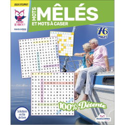 JEUX D'ESPRIT - Mots mêles et mots à caser (Couple bateau) - 9782754231473