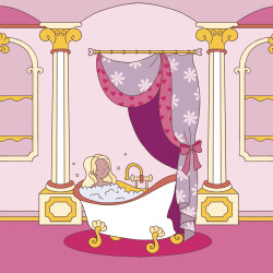 Imagine et décore - Le château de princesse - 9782754232302