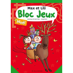 Bloc jeux Max et Lili : Noël - 9782884807746