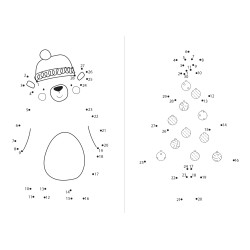 Pochette 3 Activités Noël + 6 crayons - 9782754232586