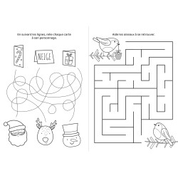 Pochette 3 Activités Noël + 6 crayons - 9782754232586