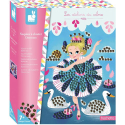 Janod Set Créatif Sequins à Clouter Danseuses - 3700217378226