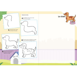 Je sais dessiner les animaux pas à pas - 9782754232418