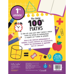 Ma classe 100% Maths : CP - 9782898531200