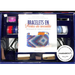 La fabrique bracelets tissés : perles de rocaille, 15 modèles à créer - 9782501187350