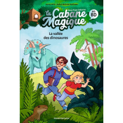 La cabane magique en BD. Vol. 1. La vallée des dinosaures - 9791036336058