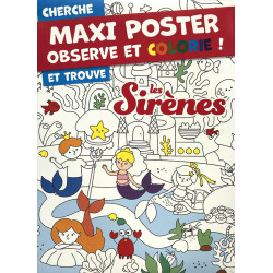 Maxi poster - les sirènes - 9782754234344