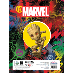 Color XL + Stickers - MARVEL - 9782754233132