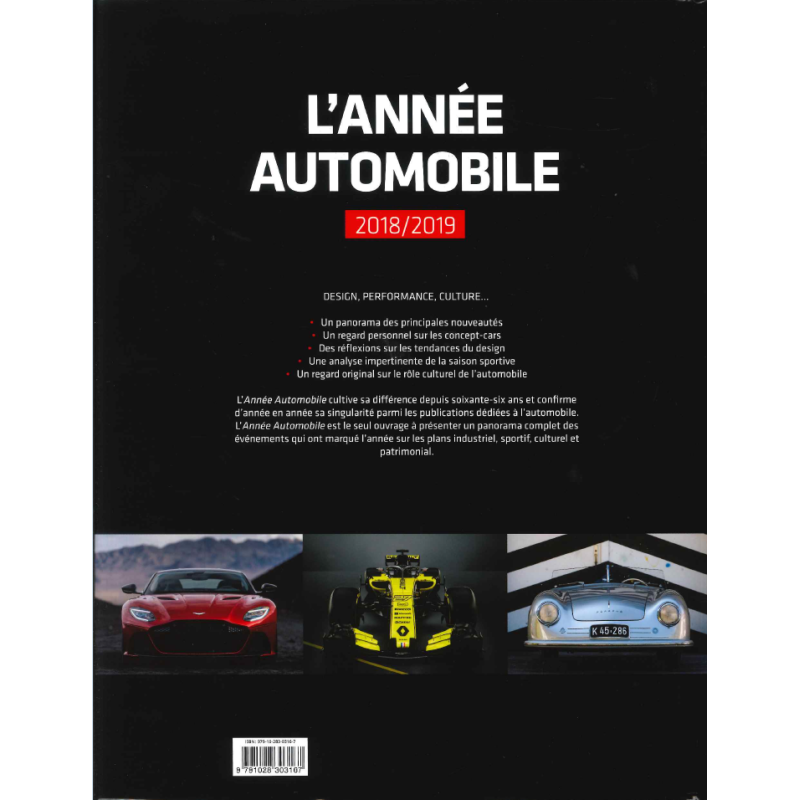 L'année automobile 2018-2019 - 9791028303167