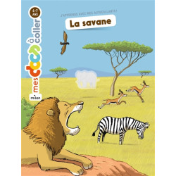 La savane : autocollants - 9782745963512