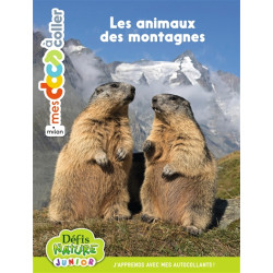 Les animaux de la montagne : j'apprends avec mes autocollants ! - 9782408040178