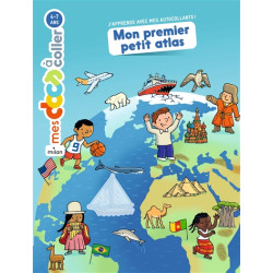 Mon premier petit atlas : autocollants - 9782745979087