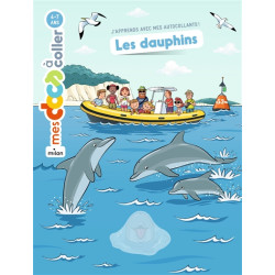 Les dauphins : autocollants - 9782745992468