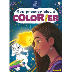 Disney Wish : Mon premier bloc à colorier - 9782508056628