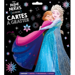 La reine des neiges : cartes à gratter - 9782017199151
