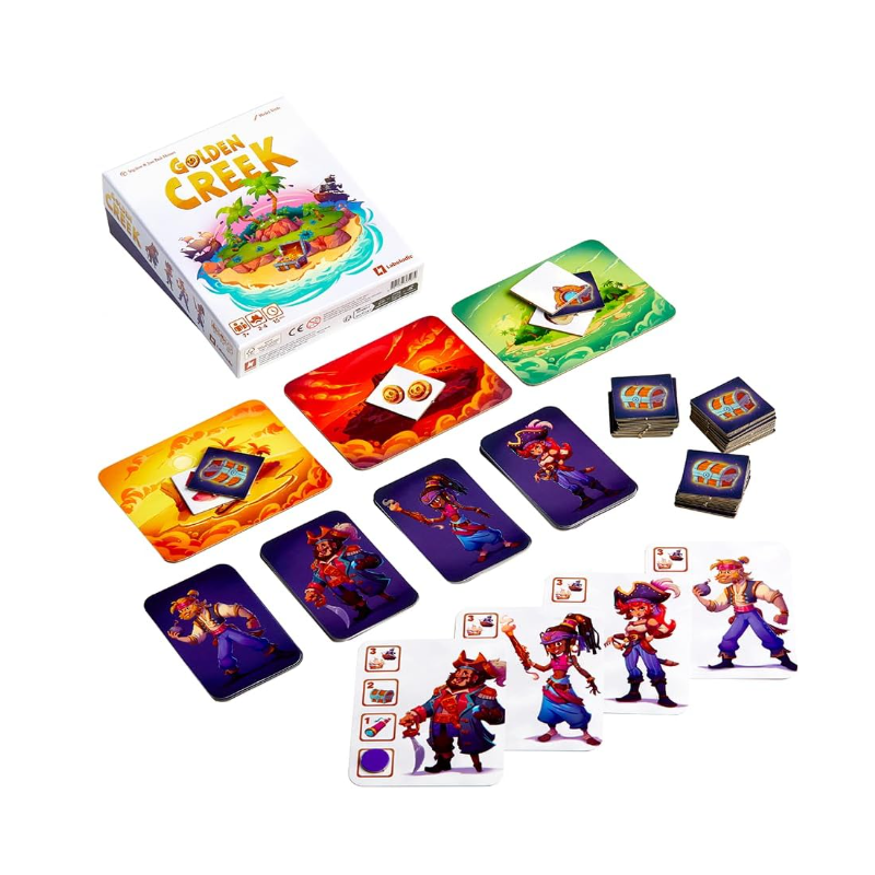 Golden Creek - Jeu de Société - Version Française - 9791036365072