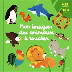 Mon imagier des animaux à toucher - 9782408023331
