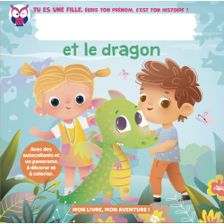 Mon livre, mon aventure - (A PERSONNALISER - FILLE) - 9782754235334