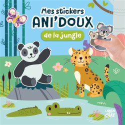 Mes stickers Ani'doux de la jungle - 9782806313034
