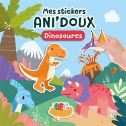 Mes stickers Ani'doux : Dinosaures - 9782806313249