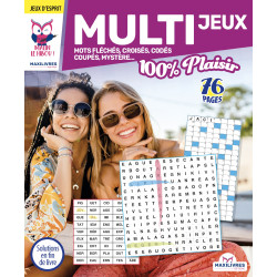 JEUX D'ESPRIT - MULTI JEUX -100% plaisir - 9782754231534