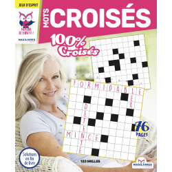 JEUX D'ESPRIT - 100% mots Croisés - 9782754233002