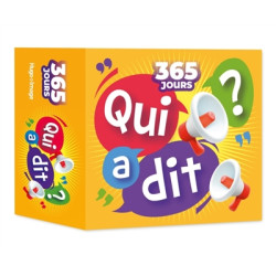 365 Qui a dit ? : 2026 - 9782755680836