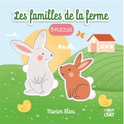 Mes puzzles câlins : Les familles de la ferme - 9782806312914