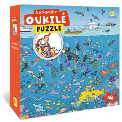 La famille Oukilé Puzzle Au fond de l'océan - 9791036349652