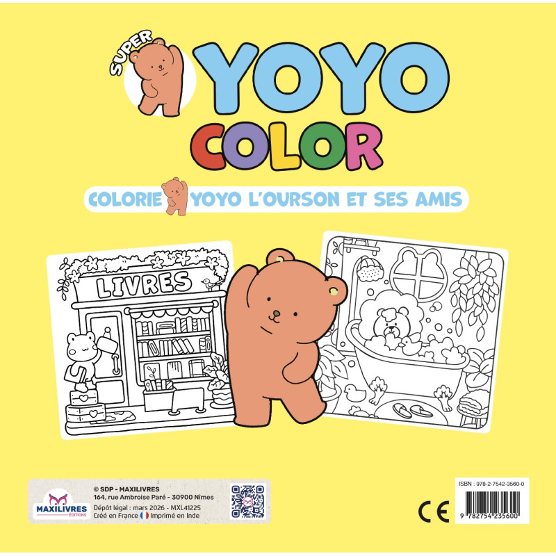 YOYO COLOR - Détente - 9782754235600