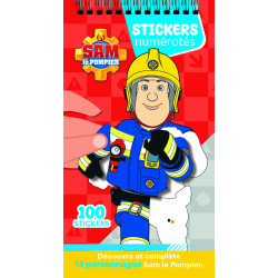 Sam le pompier - Stickers numérotés