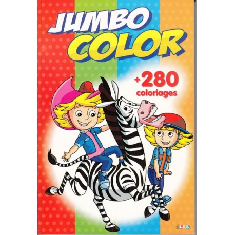 Jumbo color + 280 coloriages 