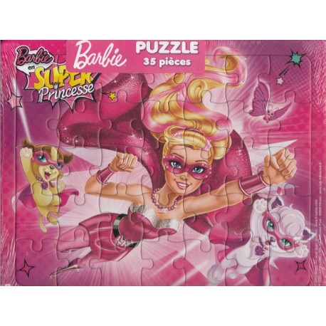 Barbie Super Princesse ! Puzzle 35 pièces