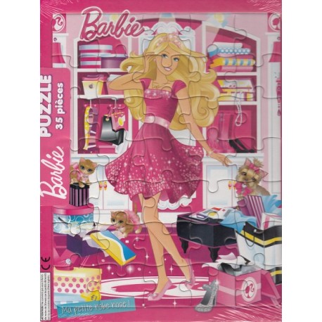 Barbie Ma petite robe rose ! Puzzle 35 pièces