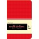 Carnet de notes - 9x14 - souple - rouge